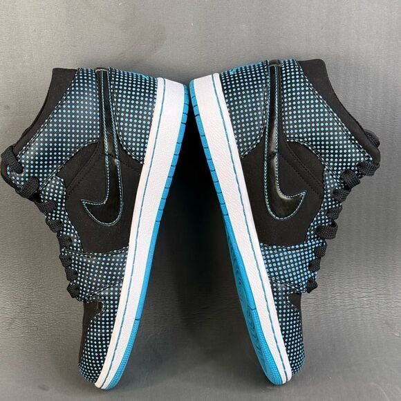 Jordan 1 Retro Polka Dot Laser Blue sneaker shoes men’s size 8 - Picture 7 of 11